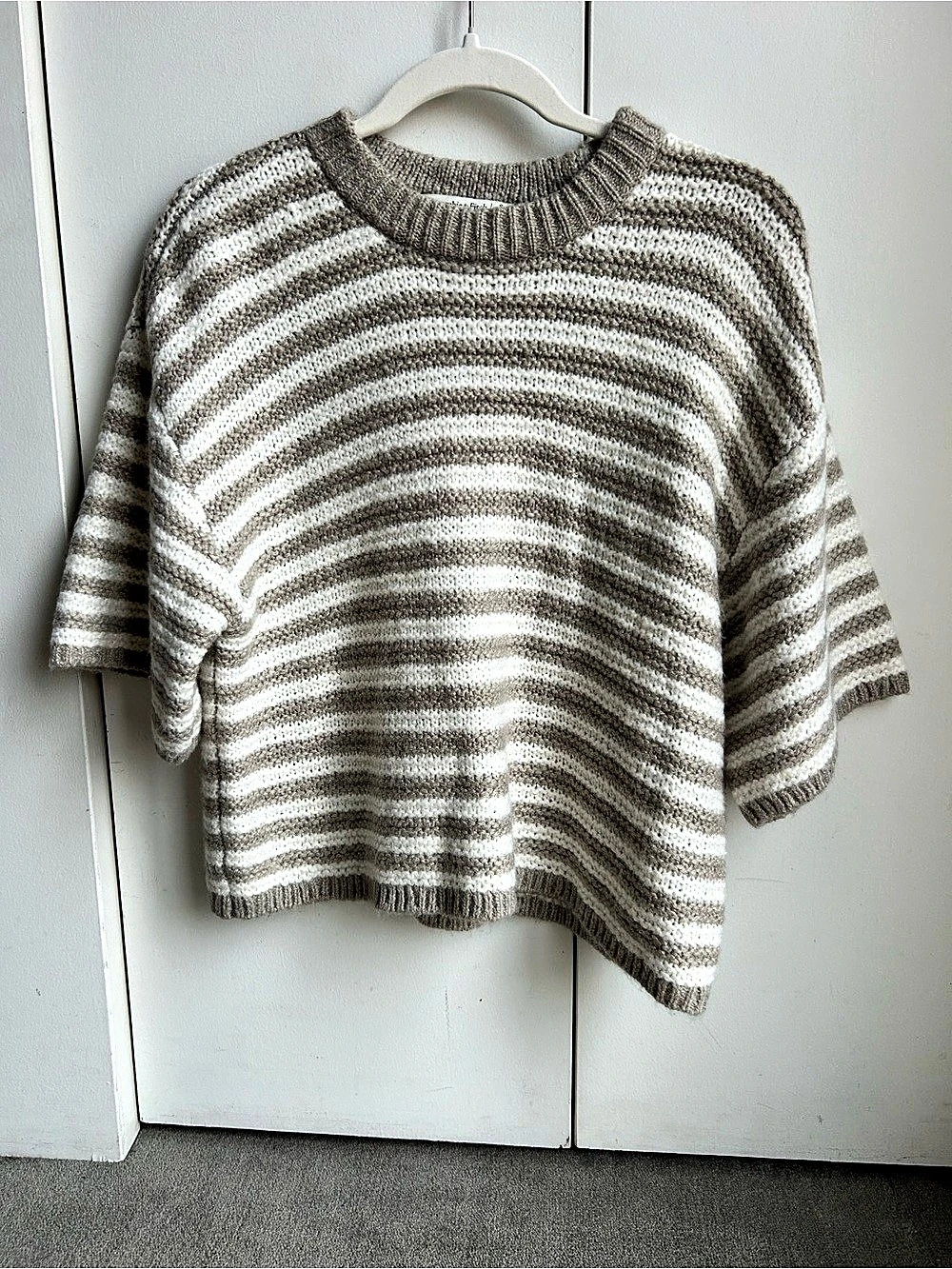 Abercrombie & Fitch Textured Stitch Sweater Tee